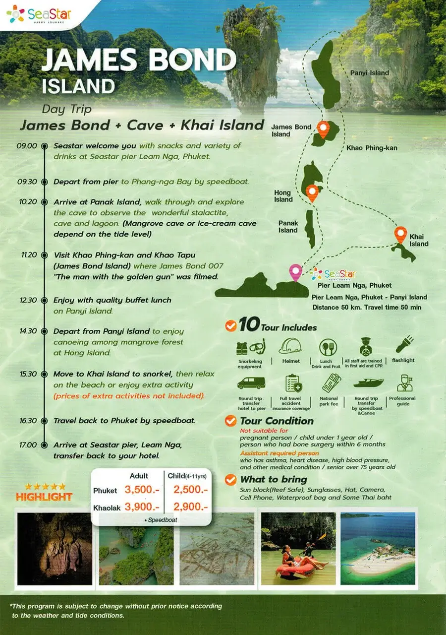 Dive Academy Phuket - James Bond Island