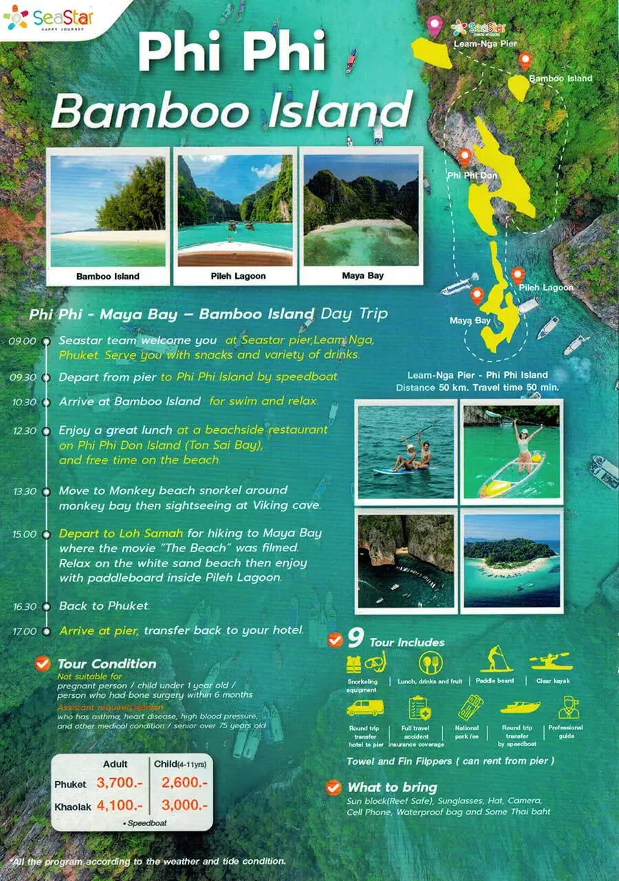 Dive Academy Phuket - Phi Phi Bamboo Island