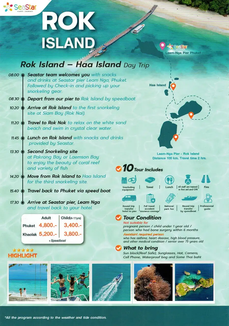 Dive Academy Phuket - Rok Island